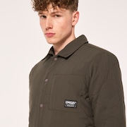 Quilted Sherpa Jacket - New Dark Brush