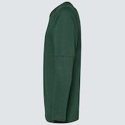 Wanderlust Ls Tee - Hunter Green