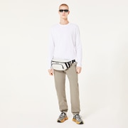 All Day LS Tee - White