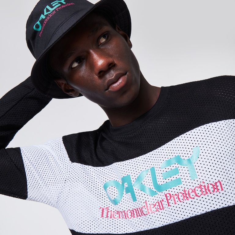TNP Fiery Stripe LS Tee - Blackout