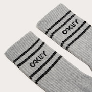 Icon B1B Socks 2.0 - New Granite Hthr/Black