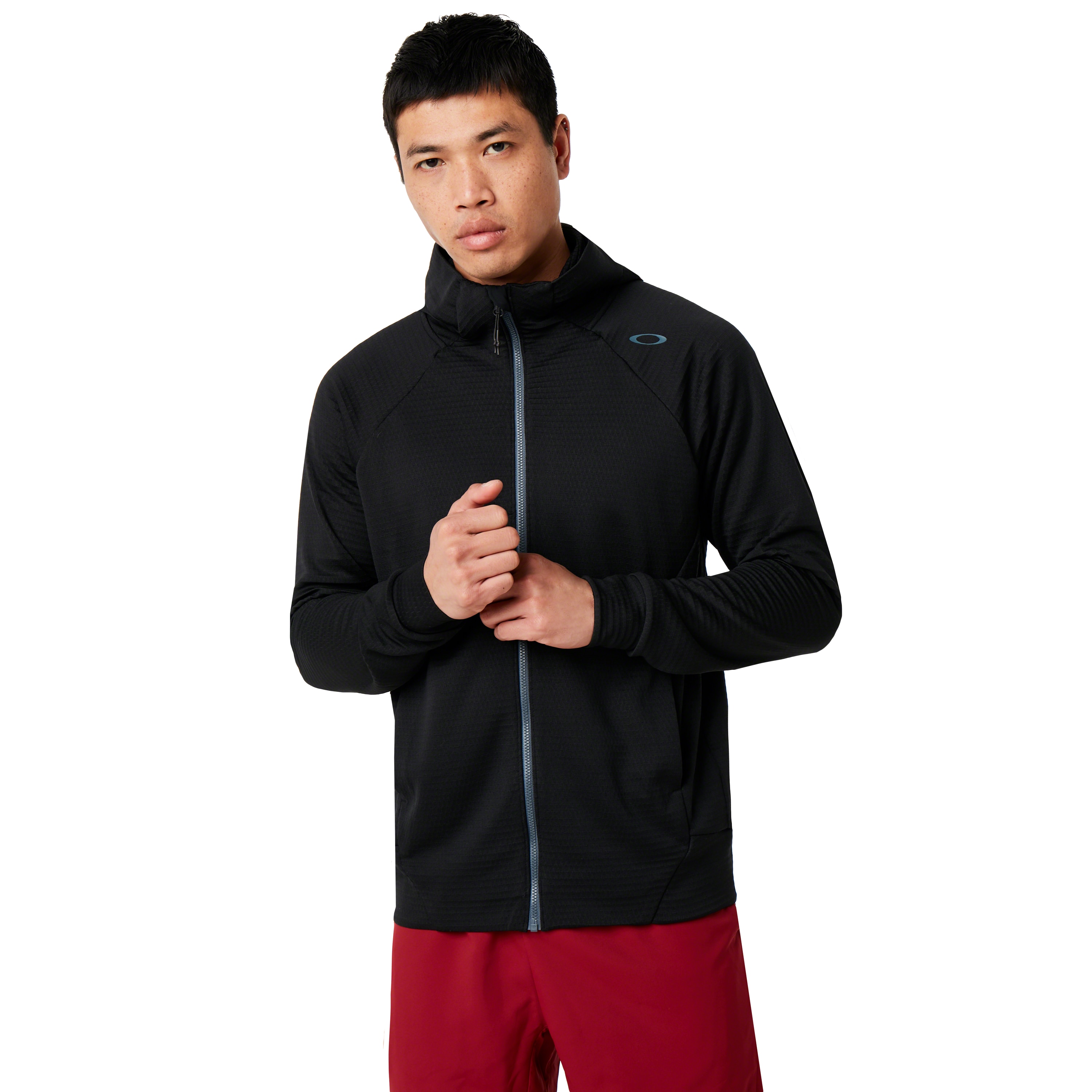 Oakley Enhance Technical Fleece Jacket.Grid 9.0 in Blackout
