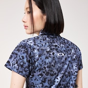 Elevate Abstract Spotted Shirt - Black Print