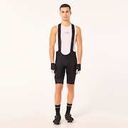 Off Grid Cargo Bib Short - Blackout