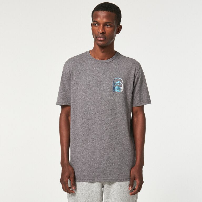 Gradient Mountain B1B Tee - New Athletic Grey