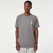 Gradient Mountain B1B Tee - New Athletic Grey