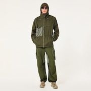 Latitude Flight Wind Jacket - Army Green