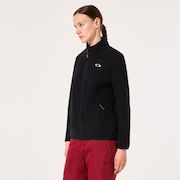 Wmns Alpine Full Zip Sweatshirt - Blackout
