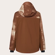 Tc Skull Reduct Shell Jacket - Carafe/Brown Clouds Print