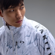 Oakley Glitch Wind Jacket - White Print