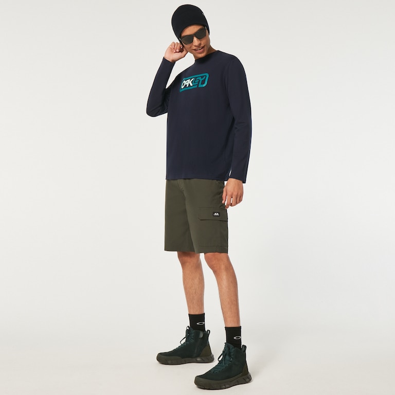 Locked In B1B Ls Tee - Fathom