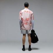 Hibiscus Breeze Tee - Faded Pink