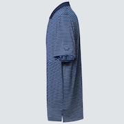 Oakley Jacquard Stripe Polo - Poseidon