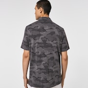 Oakley Jaquard Camo Polo - Blackout
