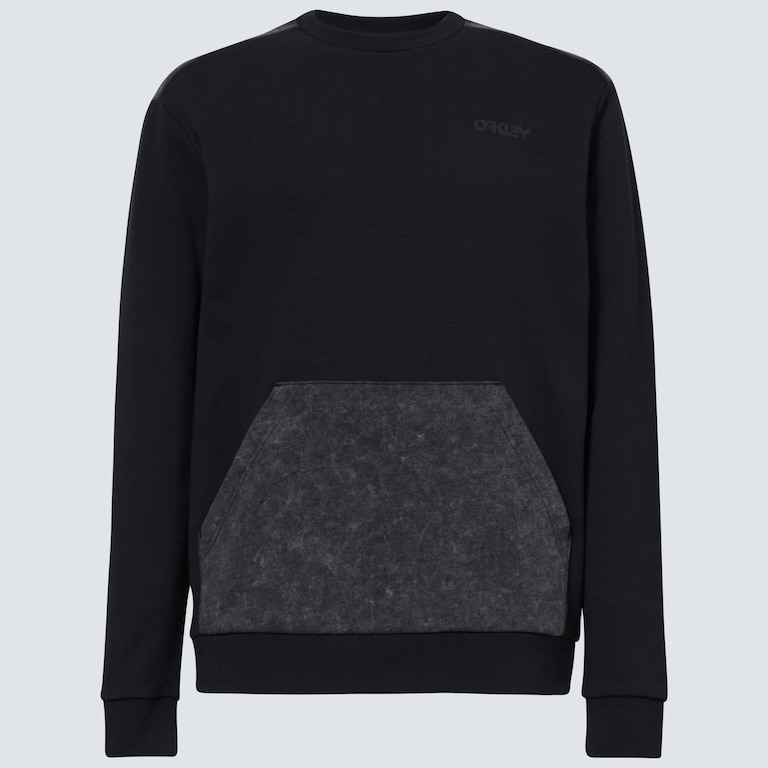 Soft Dye Crew Sweatshirt - Blackout