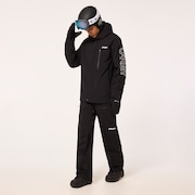 Tnp Tbt Insulated Jacket - Black/White Logo