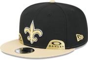 Oakley x New Orleans Saints 9FIFTY Snapback - Black Neosai
