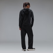 Radiant Peach Fleece Wide Pt12.0 - Pitch Black