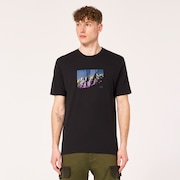 Snow Caps  Tee - Blackout