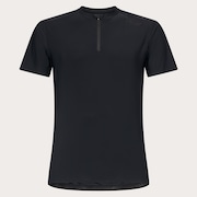 Point To Point 1/4 Zip Jersey - Blackout
