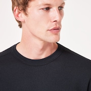 All Day Waffle SS Tee - Blackout