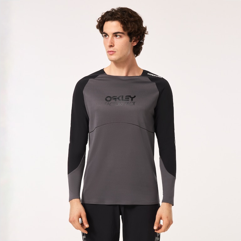 Maven Scrub LS Jersey - Black/Grey