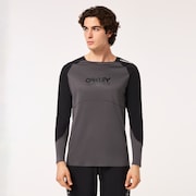 Maven Scrub LS Jersey - Black/Grey