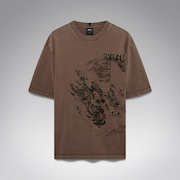 Origin Map Tee - Dark Umber