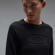 Elevate  Sweater Crew - Pitch Black