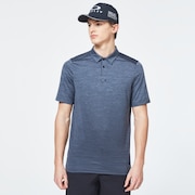 Gradient Gravity Polo 2.0 - New Dark Gray Heather