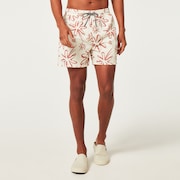 Deco Palms Rc Beachshort - Three Lines Palms Arctic