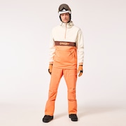Tnp Nose Grab Softshell Hoodie - Arctic White/Soft Orange