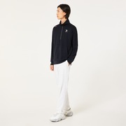Skull Bulge H/Z Pullover Fleece - Blackout