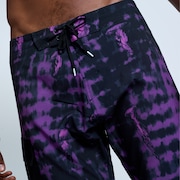 Jellyfish Printed Boardshorts - Radiant Orchid