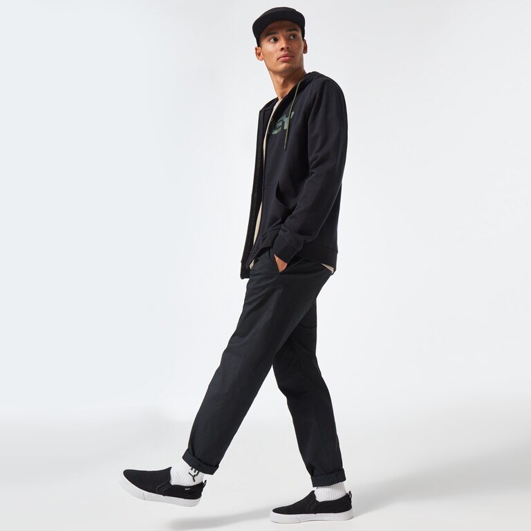 Teddy Full Zip Hoodie - Black/Core Camo