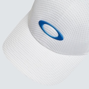 Ellipse Thin Stripe Cap - White