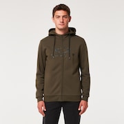 Bark FZ Hoodie 2.0 - Green/B1B Camo Hunter
