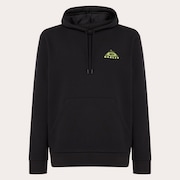 Lined Mountain Bark Hoodie - Blackout