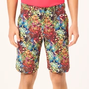 Skull Bloom Quartz Shorts - Mosaic Print