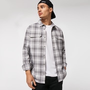 Niseko Tech Flannel - Gray Check