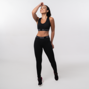 Calça Feminina Oakley TRX Legging - Blackout