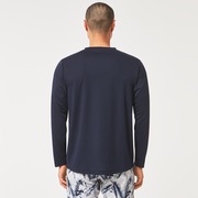 Slant Logo Print L/S Tee 6.0 - Fathom
