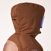 Tc Rykkinn Jacket - Brown Clouds Print
