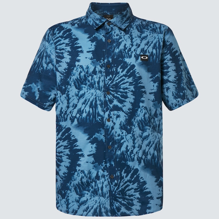 Oakley Mtn Dye Woven - Blue Mountain Tie Dye