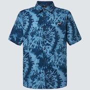Oakley Mtn Dye Woven - Blue Mountain Tie Dye