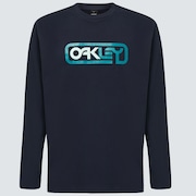 Locked In B1B Ls Tee - Fathom