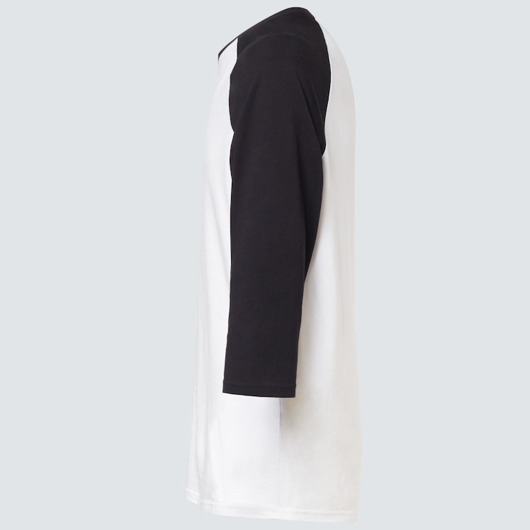 Relax Raglan 3/4 Tee - Off White/Black