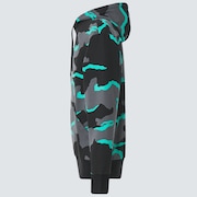 Factory Pilot Rc Hoodie - B1B Camo Black/Mint/Gray