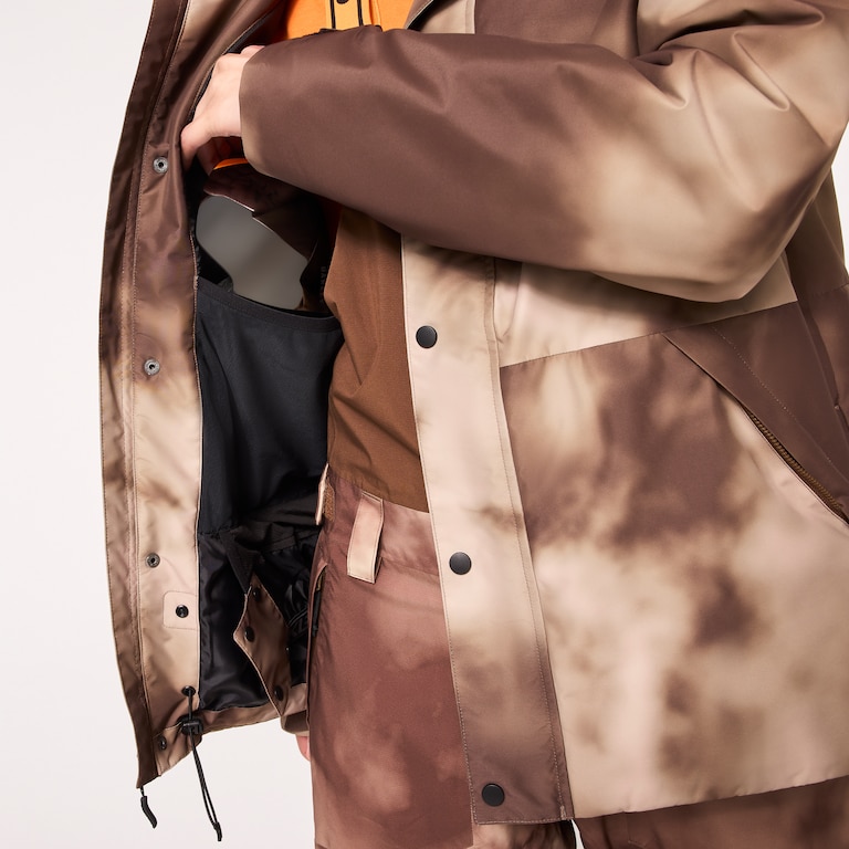 Range Rc Jacket - Brown Clouds Print