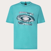 Oakley Camo Map Tee in Swimming Pool Blue | Oakley® US